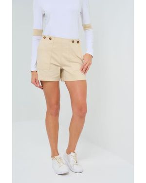 Anatomie Alma Performance Cotton Shorts - White