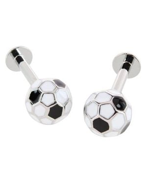 Trafalgar The Club Xi Soccer Cufflinks - Metallic