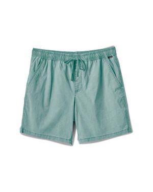 Quiksilver Taxer Stretch Drawstring Shorts - Green