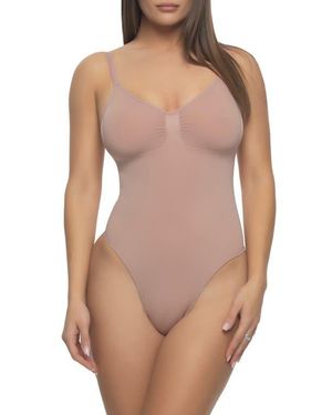 Felina Low Back Shaping Bodysuit - Pink