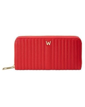Wolf Mimi Continental Wallet - Red