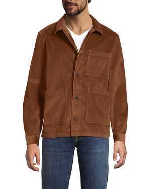 Lands' End Corduroy Chore Jacket - Brown