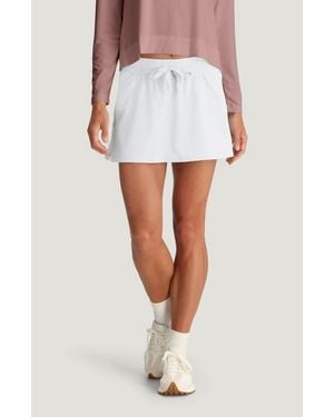 Free Fly Driftlight Drawstring Miniskirt - White
