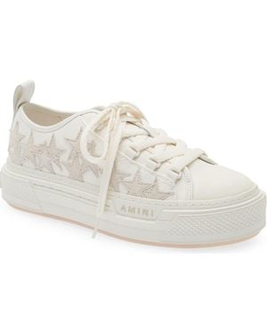 Amiri Stars Court Sneaker - White