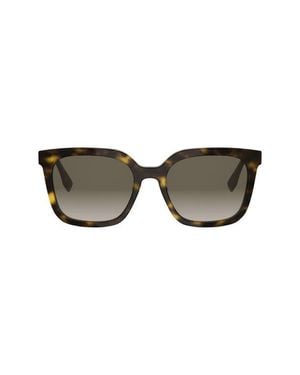 Fendi Forever 56Mm Gradient Square Sunglasses - Multicolor