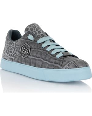 Philipp Plein Low-Top Sneakers Cocco Hexagon - Blue