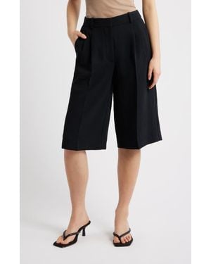 Open Edit The Curator Crepe Culottes - Black