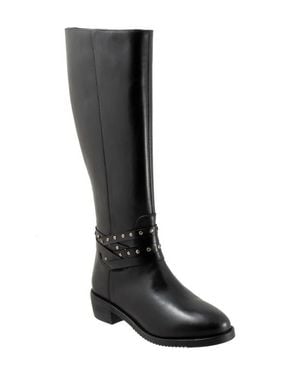 Softwalk Rosetta Knee High Boot - Black