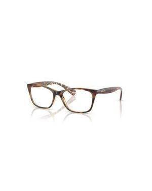 Ralph 52Mm Cat Eye Optical Glasses - Brown