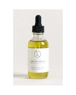 Lizush Natural Handmade Beard Oil - Yellow