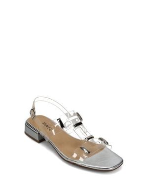 Vaneli Eliana T-Strap Sandal - White