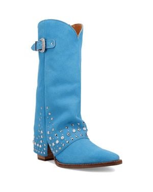 Dingo Howdy Honey Rhinestone Western Boot - Blue