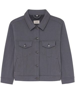 DL1961 Jordyn Boys Ultimate Knit Trucker - Gray