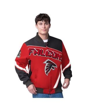 G-III Extreme Atlanta Falcons Maximum Racing Full-Snap Jacket - Red