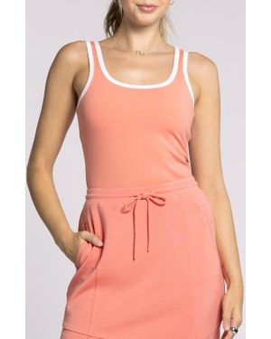 Thread & Supply Bec Rib Tank Top - Pink