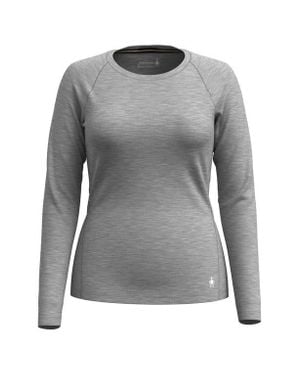 Smartwool Classic Thermal Long Sleeve Merino Wool Base Layer T-Shirt - Gray