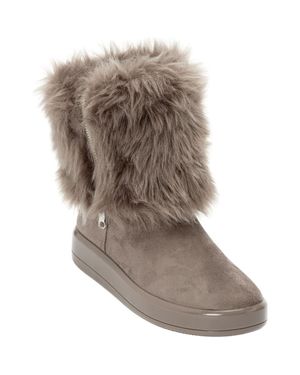 Comfortview The Shai Wide Calf Boot - Brown