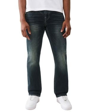 TRUE RELIGION Ricky Straight Leg Jeans - Blue
