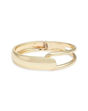 Nordstrom Open Loop Hinge Bangle - White