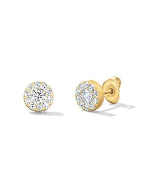 Hearts On Fire Fulfillment Diamond Stud Earrings - Metallic