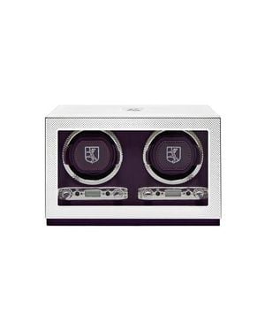 Wolf Double Watch Winder - Blue