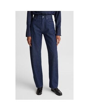 Madewell The Embellished Balloon Jeans - Blue