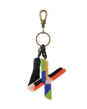 The Sak Yarnicharmz Hand Crochet Dangle - White