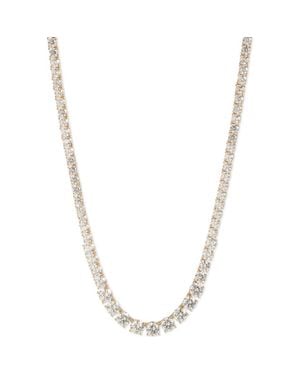Marchesa Peachy Keen Cubic Zirconia Necklace - Metallic