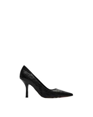 Burberry Check Dame Pumps - Black