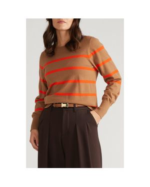 UNIVERSAL STANDARD Crewneck Sweater - Orange