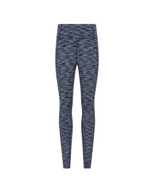 Mountain Warehouse Breathe & Balance High Waist Leggings - Blue