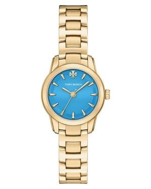 Tory Burch The Small Miller Bracelet Watch, 28Mm - Blue