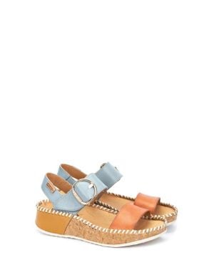 Pikolinos Marina Platform Sandal - White