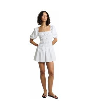 kaia ivory a line mini dress KAIA IVORY A-LINE MINI DRESS main image 1