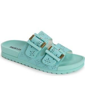 Muk Luks Grand Cayman Sandal - Blue