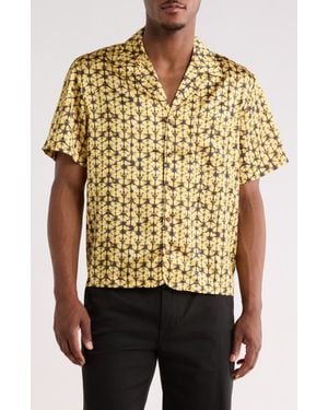RIZORT Fiz Camp Shirt - Metallic