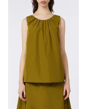 MM by Max Mara Ariccia Sleeveless Top - Green