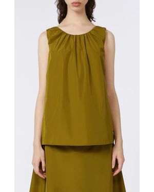 MM by Max Mara Ariccia Sleeveless Top - Green