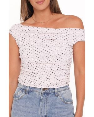 Petal & Pup Aaron One-Shoulder Top - Multicolor
