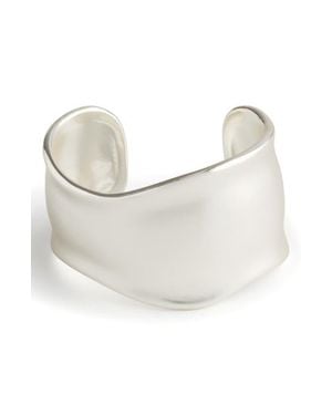 Madewell Wide Cuff Bracelet - White