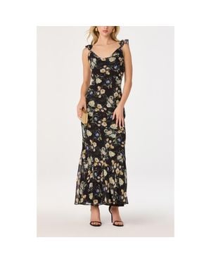 Astr Denisse Maxi Dress - Black