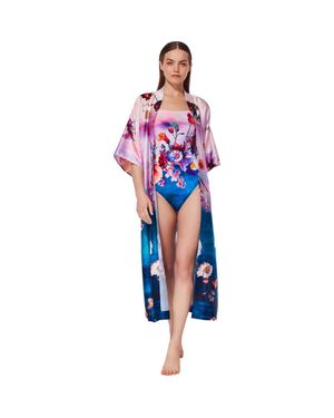 Gottex Under The Sea Robe Cover-Up - Pink