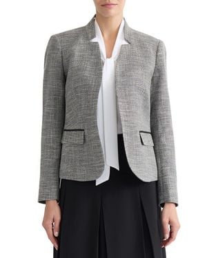 Kasper Tweed Jacket - Gray
