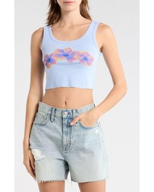 Billabong Paradise Trio Crop Tank - Blue
