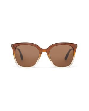 TOMS Charmaine 54Mm Square Sunglasses - Brown