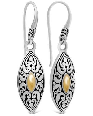 DEVATA Angel Eyes Earrings - White