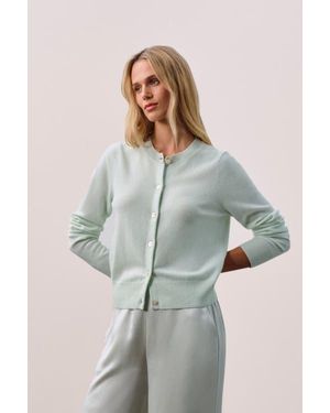 NAKEDCASHMERE Jayla Button-Up Cashmere Cardigan - Multicolor