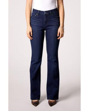 Blue Revival Maya Mid Rise Bootcut Jeans - Blue