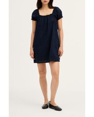 Madewell The Chateau Minidress - Blue