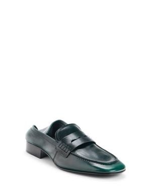 Dries Van Noten Soft Penny Loafer - Green